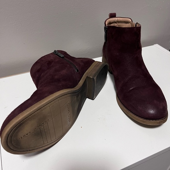 Franco Sarto Suede Ankle Boots - Picture 5 of 6
